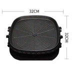 Portable BBQ Butane Gas Stove Non-Stick Grill Square