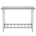 Commercial Catering Stainless Steel Work Bench 120*70*85cm