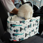 Car Pet Bag with Botanical Print