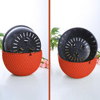 Red Small Hanging Flower Pot