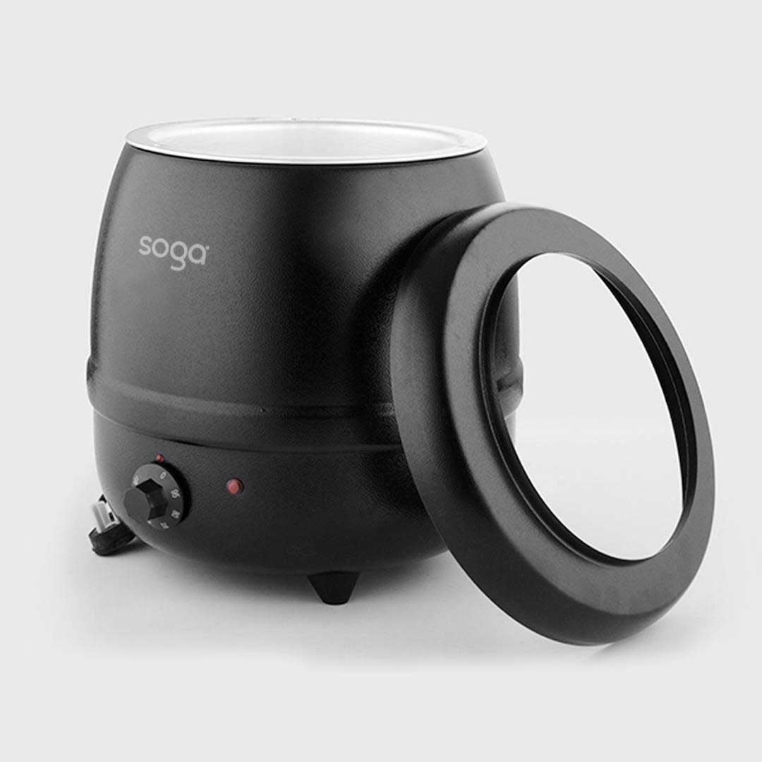 10L Commercial Electric Soup Maker Black