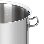 SOGA Stainless Steel 130L Brewery Pot No Lid 55*55cm