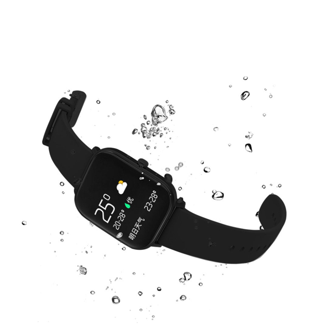 Waterproof Smart Watch Heart Rate Monitor P8 Black