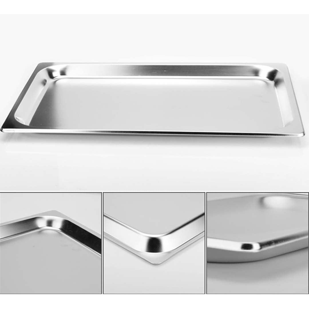 Gastronorm GN Pan Full Size 1/1 GN Pan 4cm Deep Tray with Lid