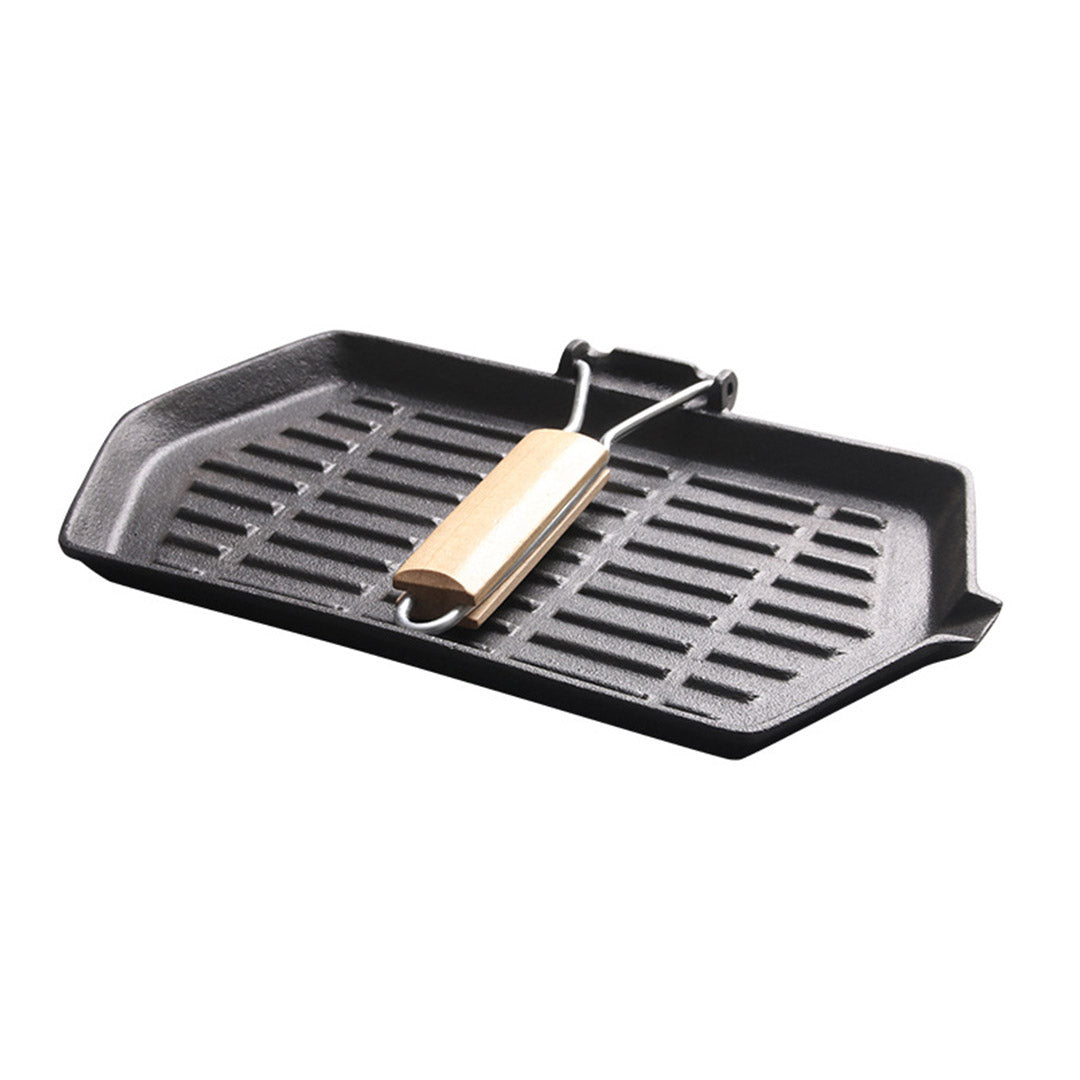 Rectangular Cast Iron Griddle Pan