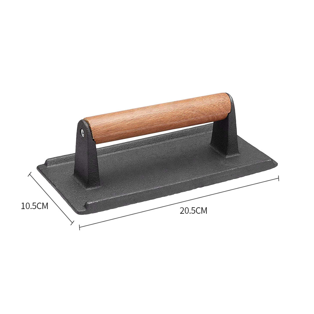 Cast Iron Meat Press Weight Plate