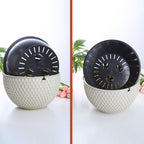 White Small Hanging Flower Pot