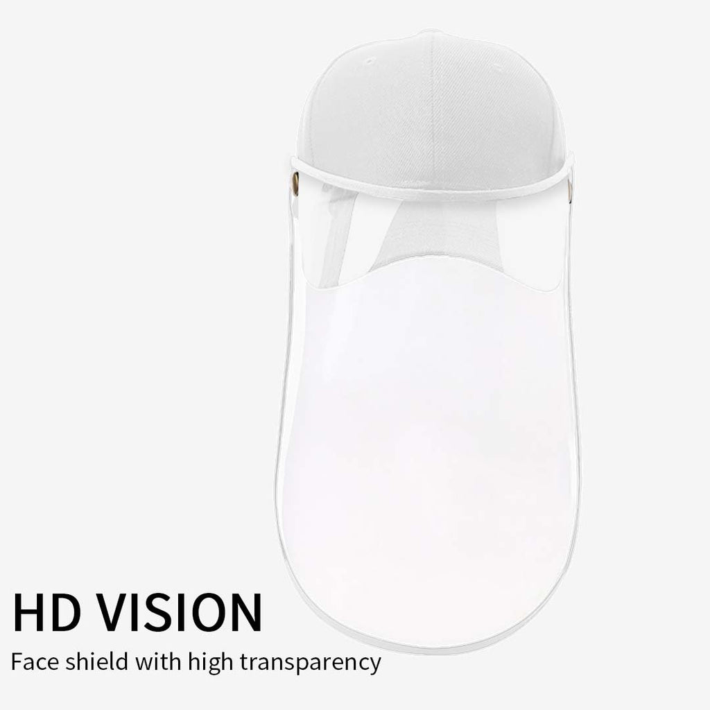 Outdoor Protection Protective Cap HD Shield Adult White