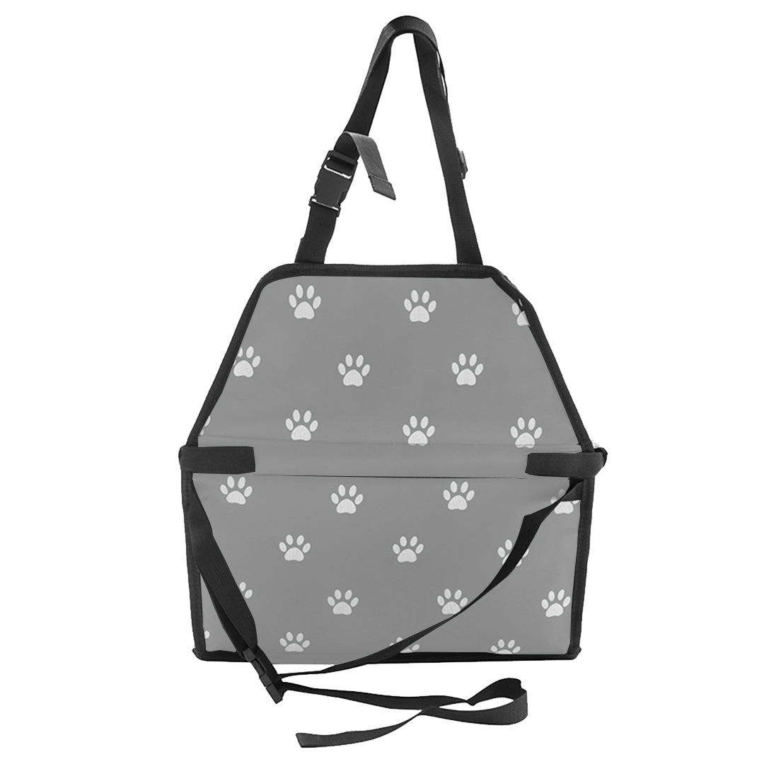 Waterproof Car Seat Pet Booster Grey