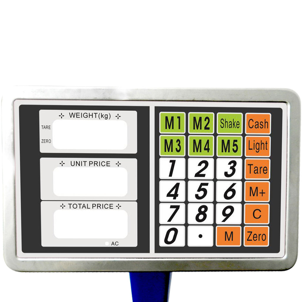 150kg Electronic Platform Scale Blue