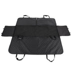 600D Oxford Waterproof Pet Back Seat Mat Black