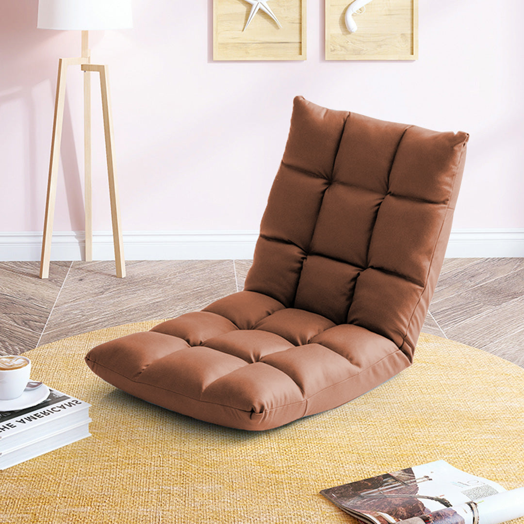 Air Leather Recliner Lounge Sofa Cushion Coffee