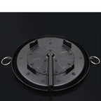 Portable BBQ Butane Gas Stove Stone Non-Stick Grill Round