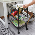 3 Tier Steel Mesh Kitchen Cart