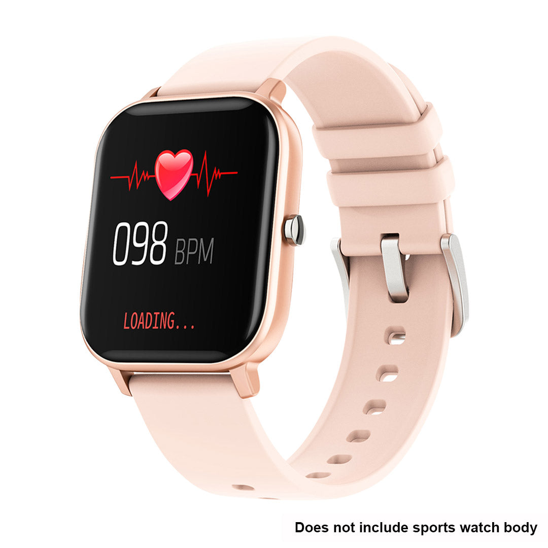 Smart Watch P8 Wristband Strap Gold