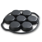 32cm Cast Iron Takoyaki Maker 7 Hole Mold