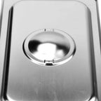 Gastronorm GN Pan Lid Full Size 1/3 Stainless Steel Tray Top Cover