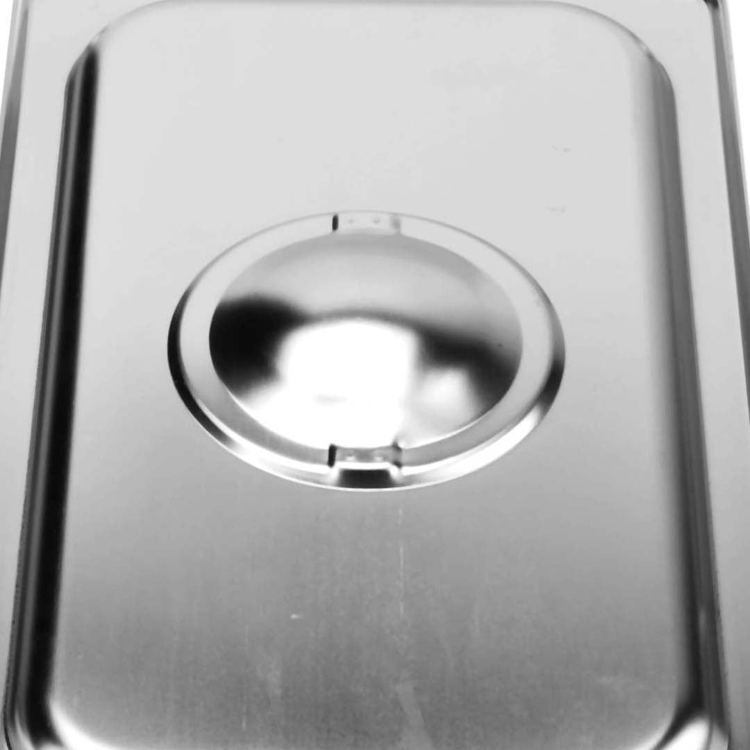 Gastronorm GN Pan Lid Full Size 1/3 Stainless Steel Tray Top Cover