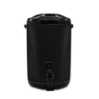 8L Stainless Steel Milk Tea Barrel with Faucet Black