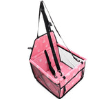 Waterproof Car Seat Pet Booster Pink
