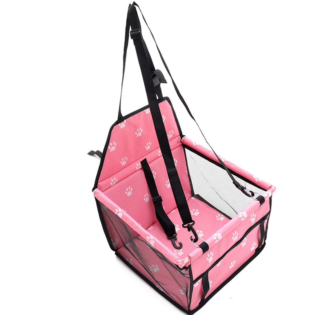 Waterproof Car Seat Pet Booster Pink