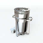 7L Round Stainless Steel Marmite Chafing Dish