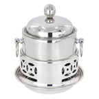Stainless Steel Single Hot Pot with Lid