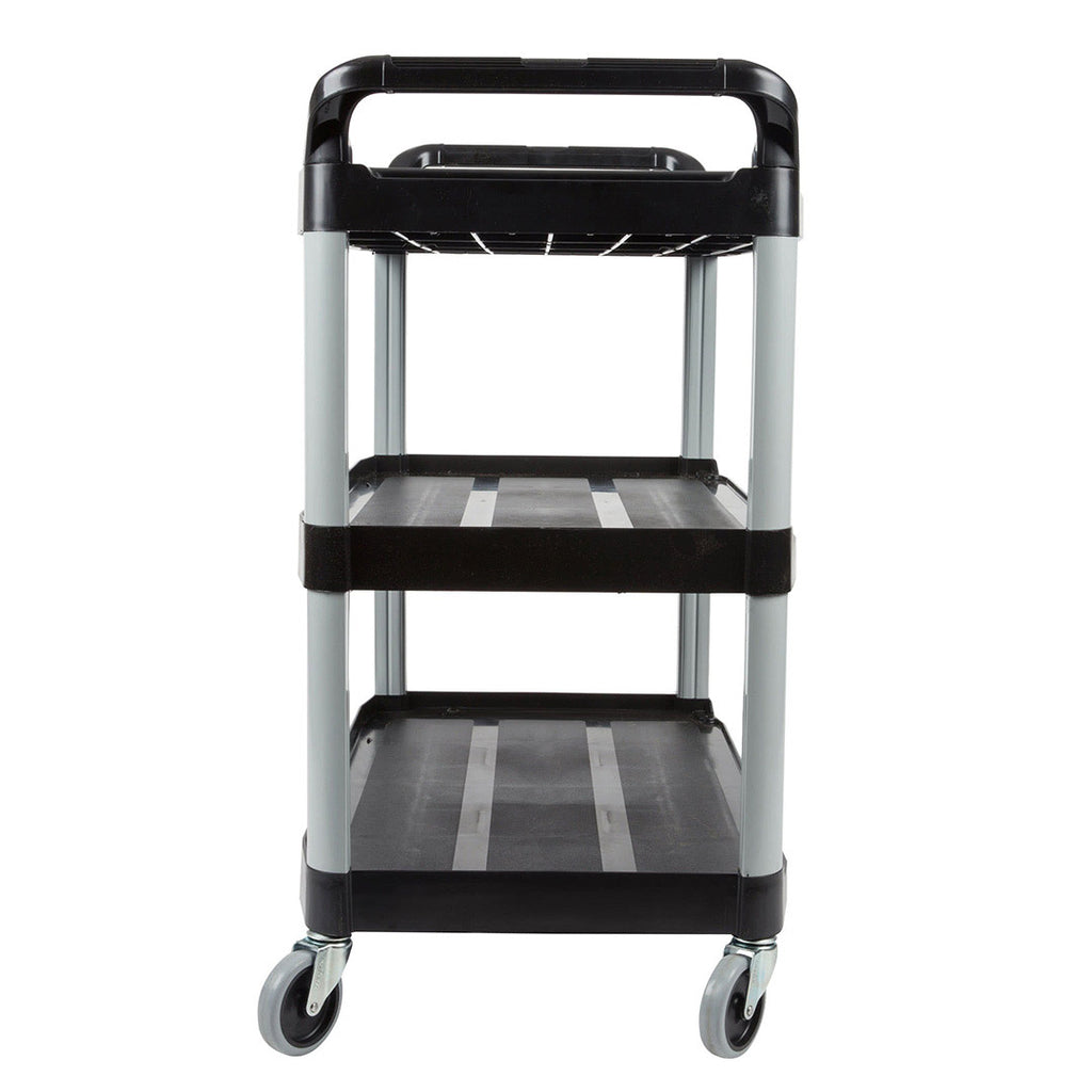 3 Tier Utility Cart w/ Two Bins 83x43x95cm Small