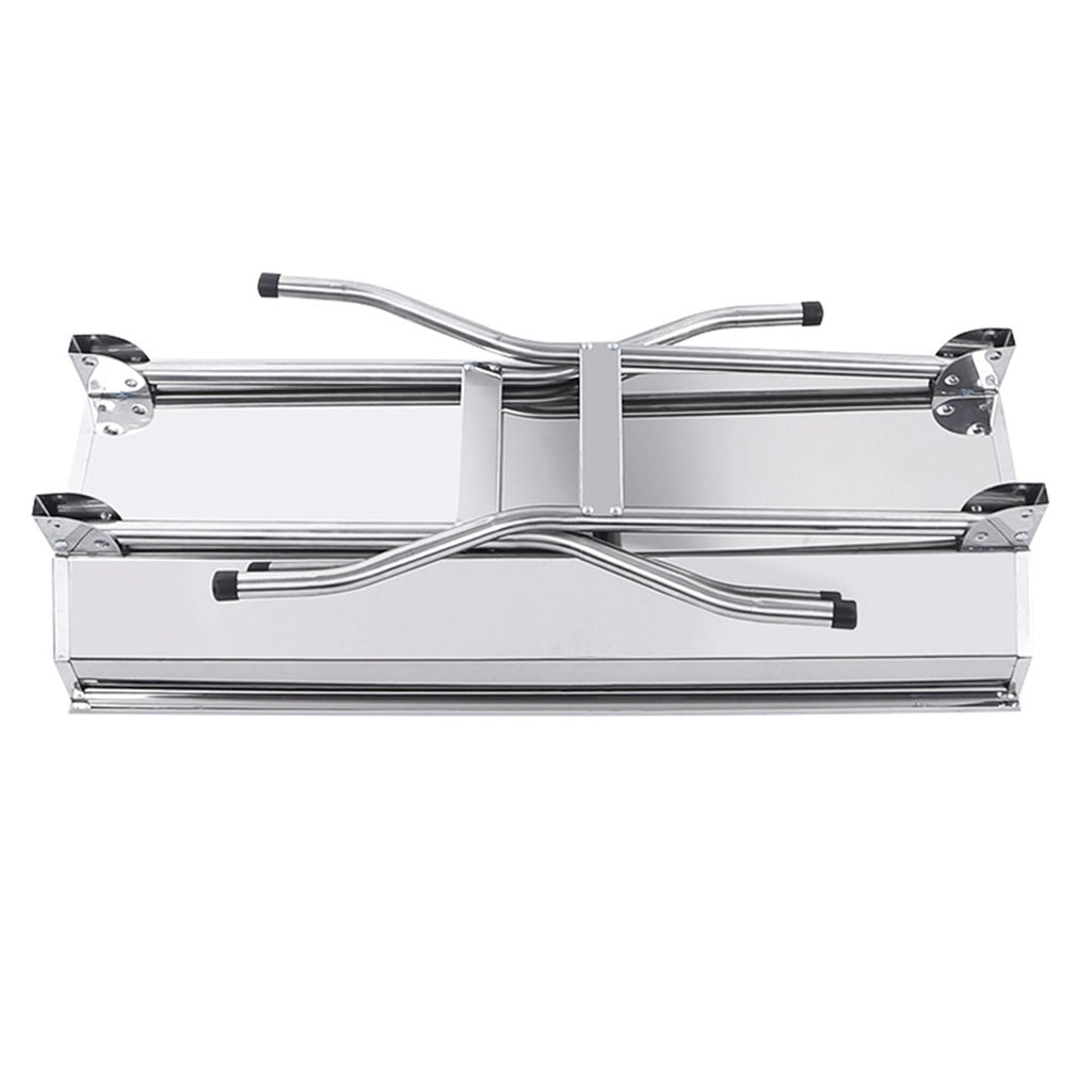 Stainless Steel Skewers BBQ Grill 6-8 Persons