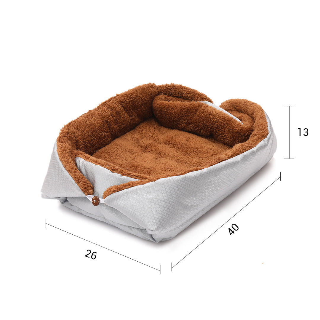 Silver Dual-purpose Cushion Pet Mat