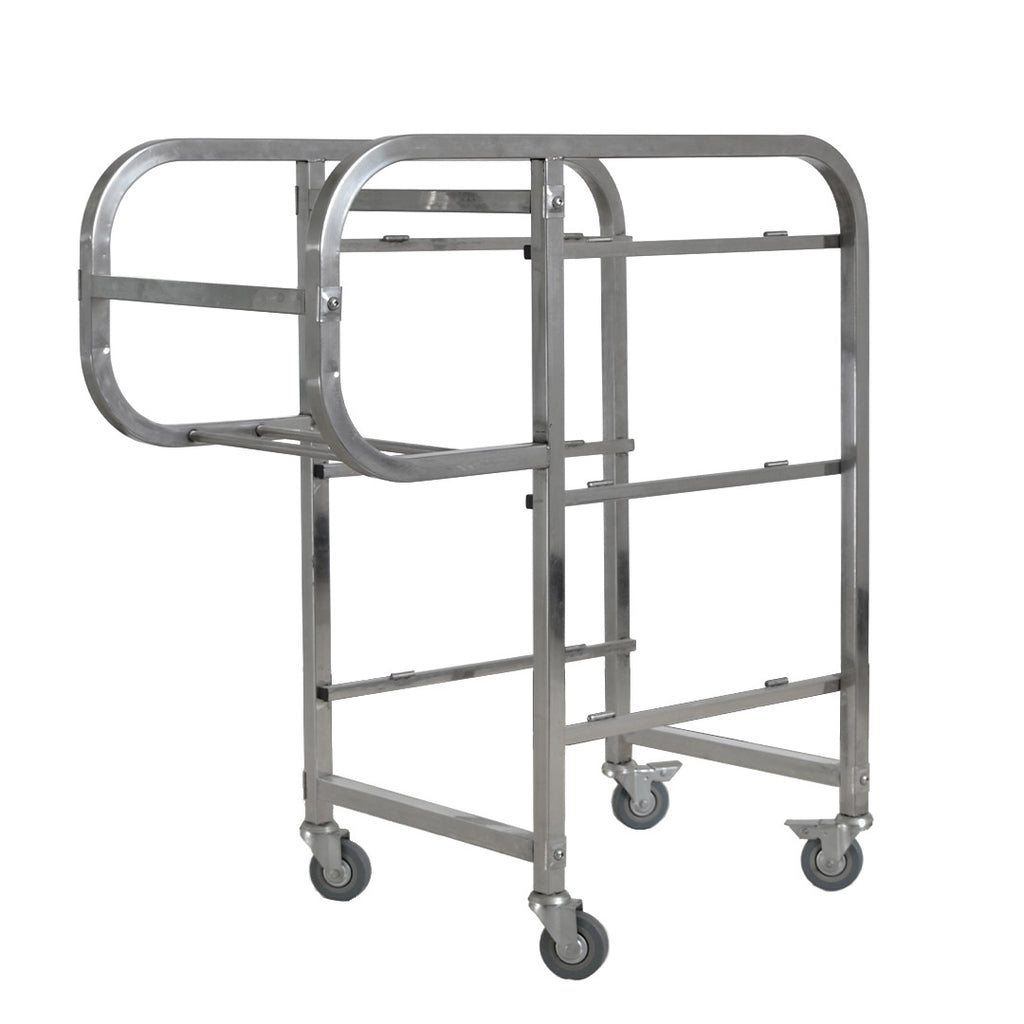 82x43x92cm Square 3 Tier Food Trolley Food Waste