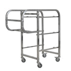 82x43x92cm Square 3 Tier Food Trolley Food Waste