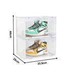 2 Tier Transparent Shoe Organiser
