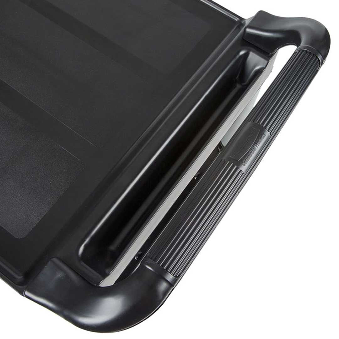 3 Tier Utility Cart Black 83.5x43x95cm Small