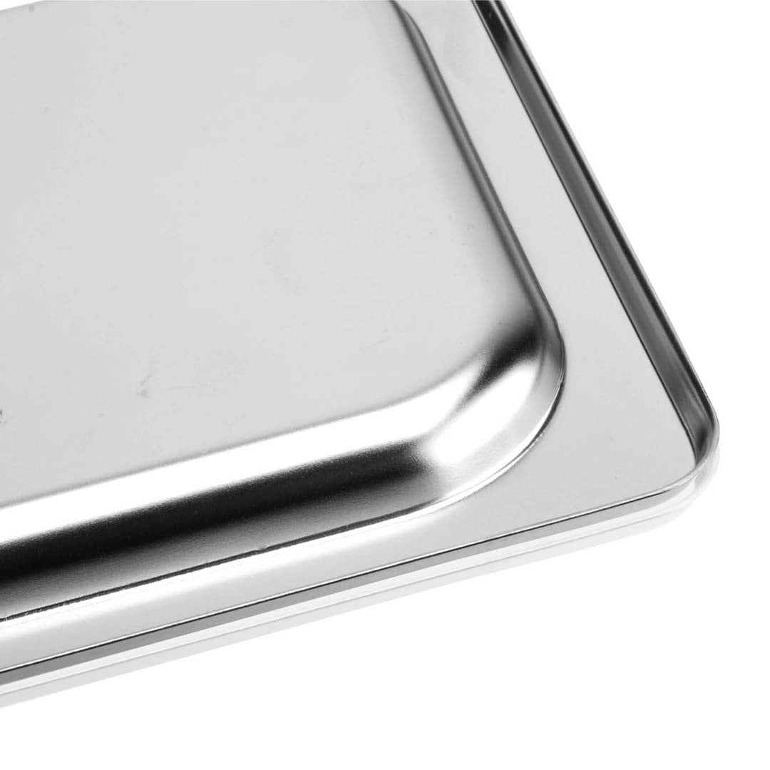 Gastronorm GN Pan Lid Full Size 1/3 Stainless Steel Tray Top Cover