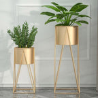 50CM Gold Wire Metal Gold Pot Holder Rack