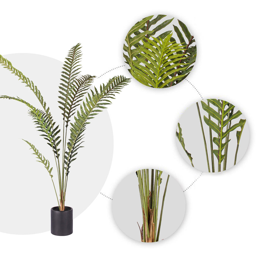 210cm Foot Fern Artificial Plant