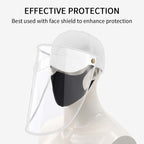 Outdoor Protection Protective Cap HD Shield Adult White