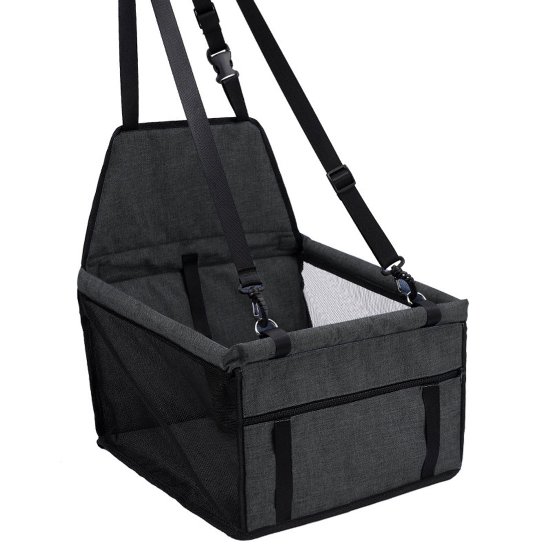 Waterproof Car Seat Portable Dog Carrier Bag Black