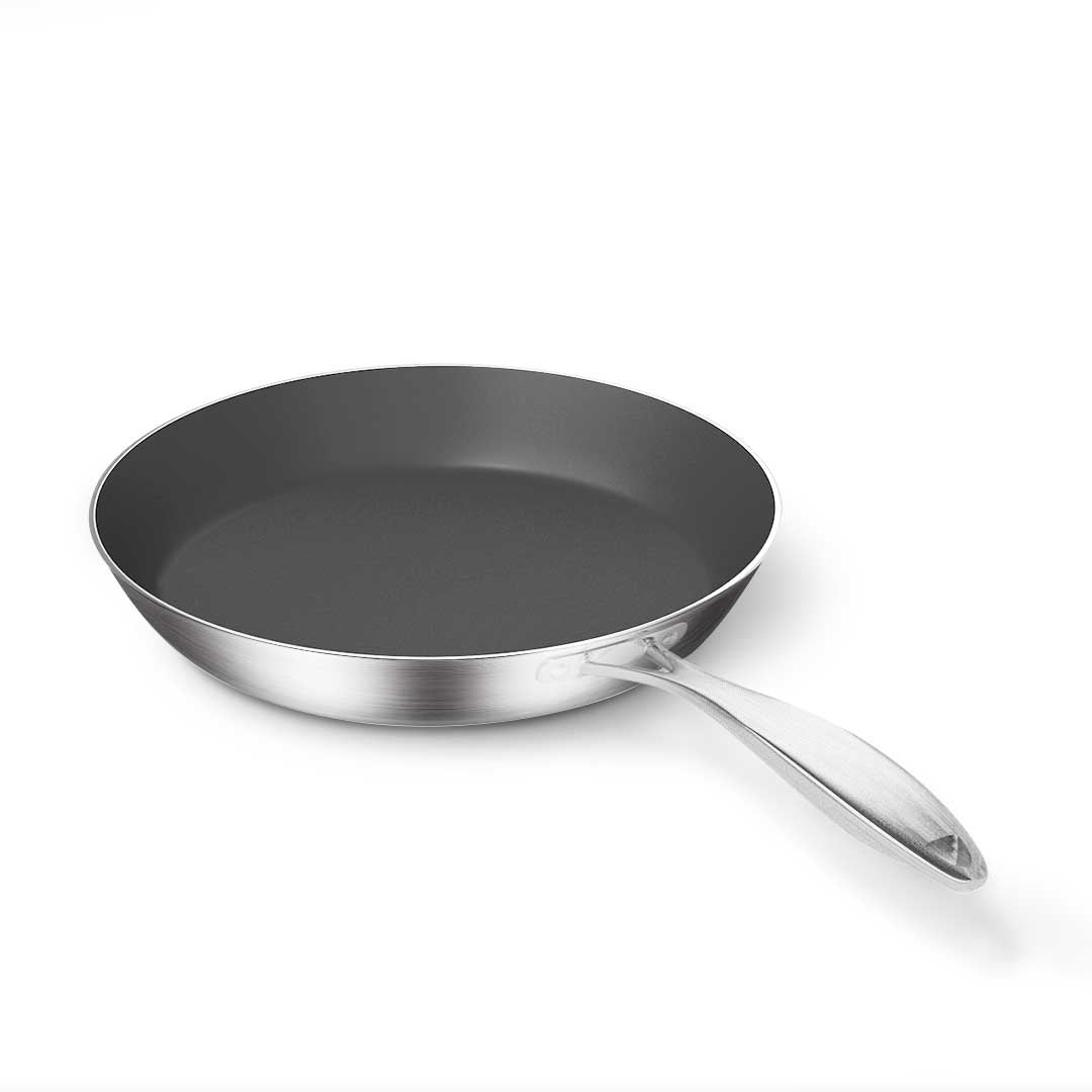 32cm Stainless Steel FryPan Non Stick Skillet