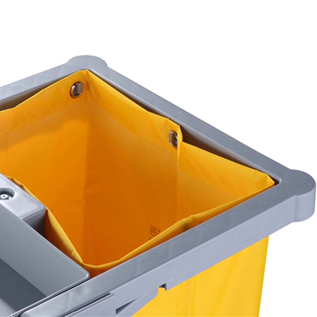 3 Tier Multifunction Janitor Cart and Bag