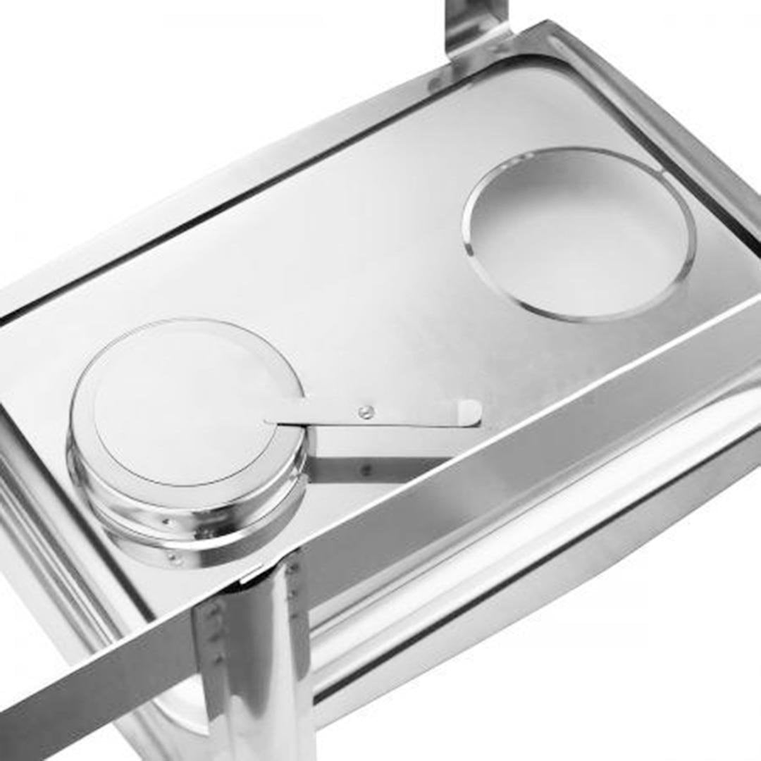 9L Stainless Steel Full Size Roll Top Chafing Dish