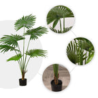 120cm Fan Palm Artificial Plant
