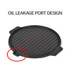 30CM Round Cast Iron Grill Plate