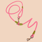 220cm Pink Multifunction Pet Leash