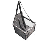 Waterproof Car Seat Pet Booster Grey