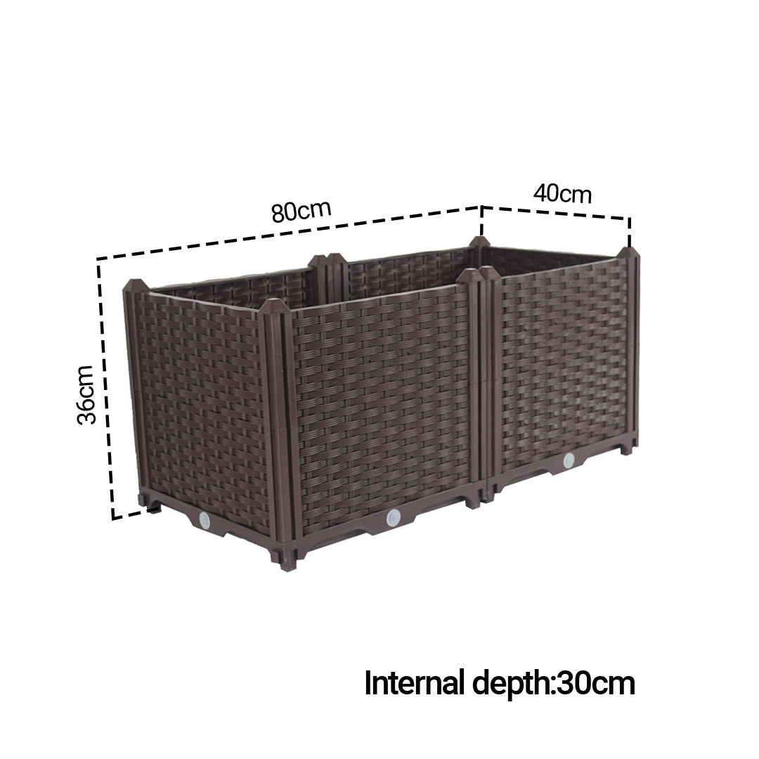 80X36CM Garden Plastic Planter Box
