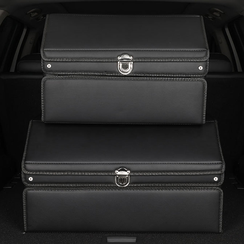 60cm Car Boot Collapsible Storage Box with Lock
