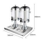 8L Dual Beverage Dispenser