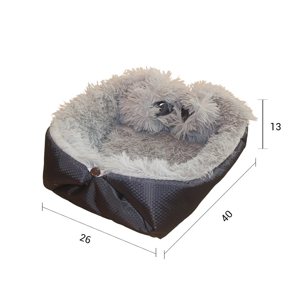Black Dual-purpose Cushion Pet Mat
